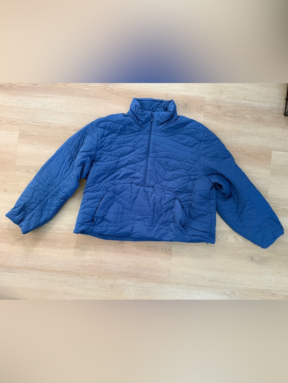 Lululemon Dynamic Movement Half-Zip Pullover pitch blue 14